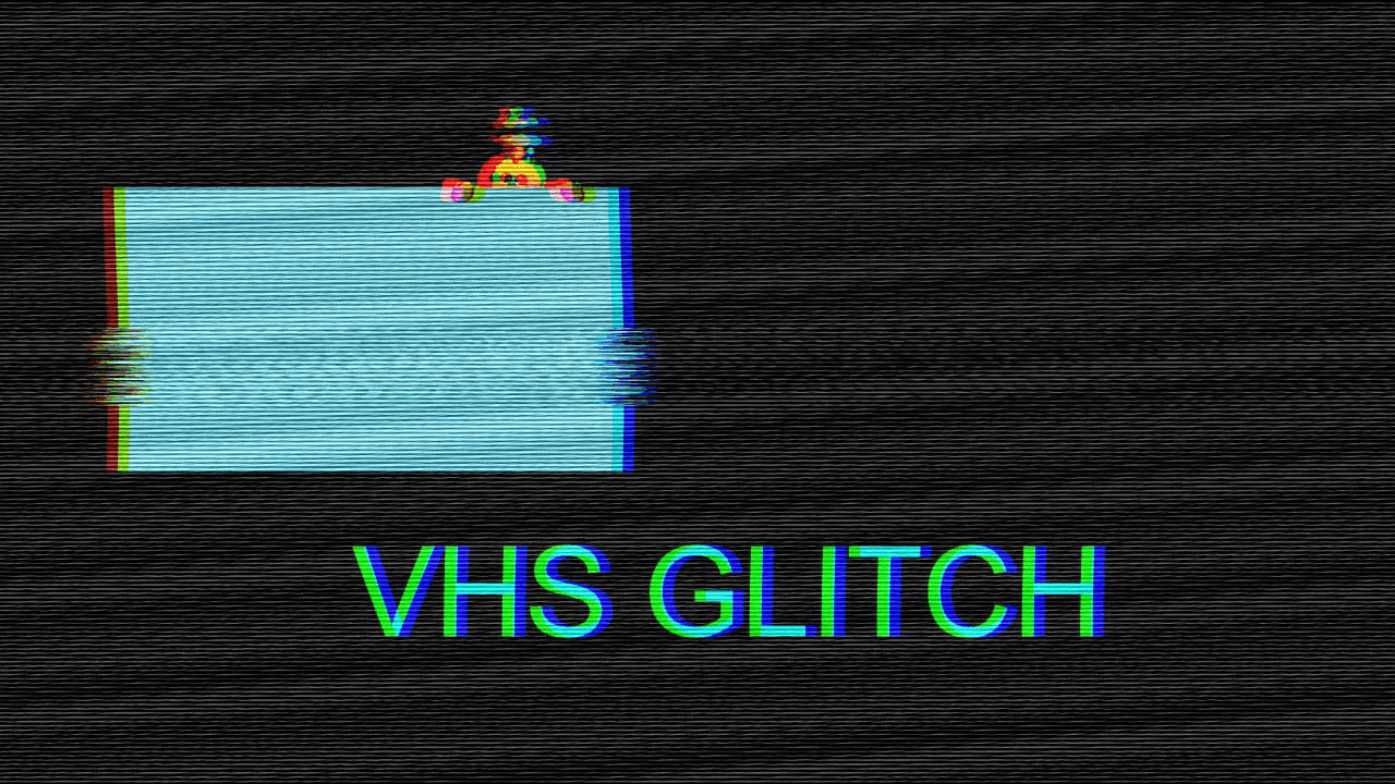 VHS + Glitch эффекты